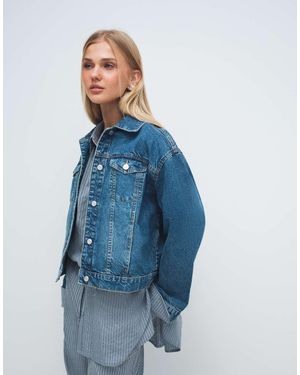 ASOS Oversized 90's Denim Jacket - Blue