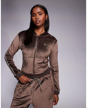 nike womens brown tracksuit