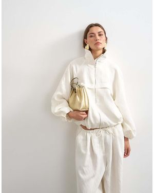 TOPSHOP Co Ord Modal Jacket - White