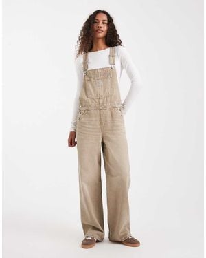 Levi's Salopette Color Crema Ampia - Neutro