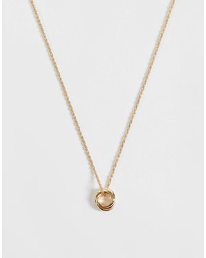 ASOS Halskette mit knoten-detail-anhänger - Weiß
