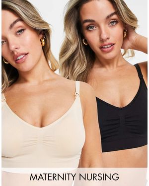 Mama.licious Mamalicious Maternity Nursing Bra 2-pack - Black
