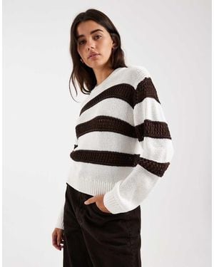 Mango Teen Lightweight Knitted Top - White