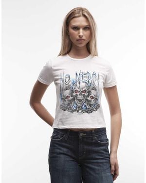 PRNT No Mercy Relaxed T-Shirt - White