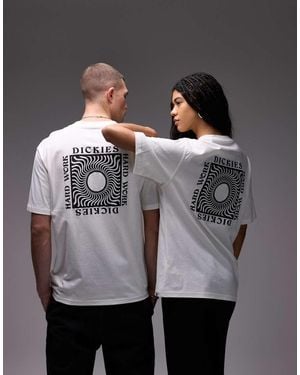 Dickies Oatfield Graphic Back Print T-shirt - Grey