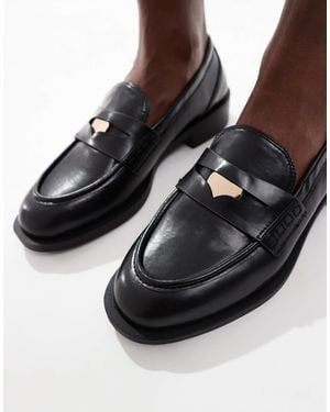 Raid Nonnie Penny Loafers - White