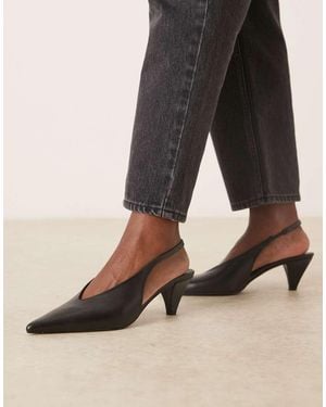 Mango Scarpe A Punta - Nero