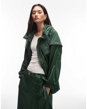 Nike Oversized Woven Track Jacket - Green