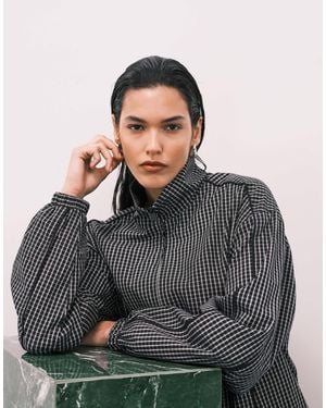 ASOS Oversized Track Jacket - Black