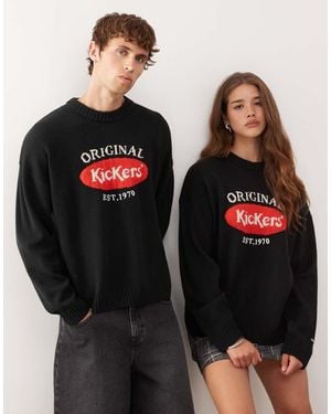 Kickers Trui Met 'Original'-Print - Zwart