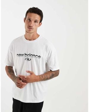 New Balance Trackside T-Shirt - White