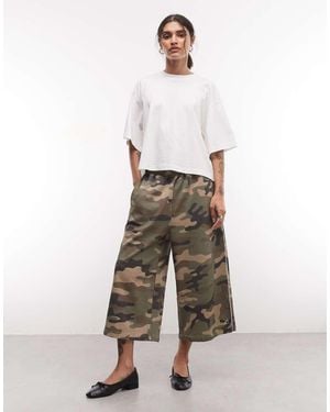 Collusion Xl Baggy Enkellange Shorts - Naturel