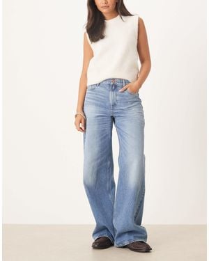Calvin Klein – weite jeans - Blau