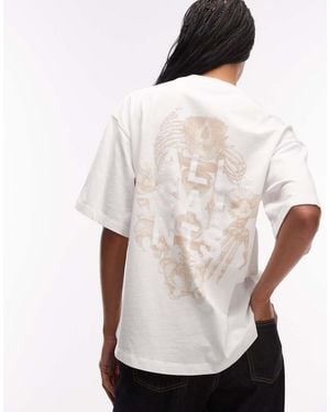 AllSaints Temphus Amelie Short Sleeve T-Shirt - White