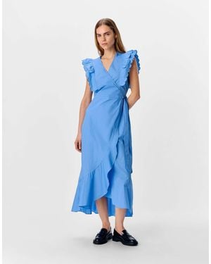 Object – wickelkleid - Blau