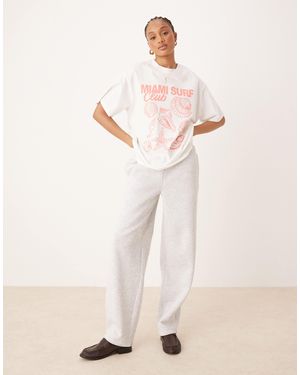 ASOS Asos Design Tall Barrel Leg jogger - Natural