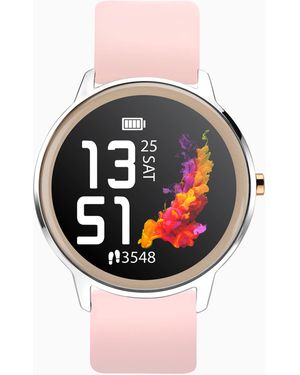 Sekonda Flex - montre pour femme à cadran lcd 44 mm et bracelet en silicone - Gris
