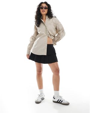 Cotton On Luis Double Pleated Mini Skirt - White