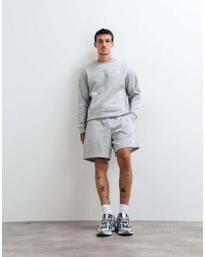 New Balance Sport Essentials Fleece Terry 7 Inch Shorts - Grey
