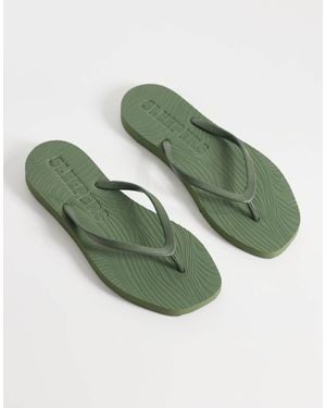 Sleeper Tapered Flip Flops - Green