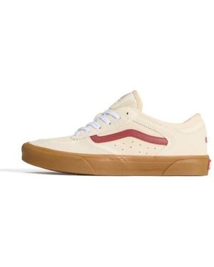 Vans Zapatillas Clásicas Rowley En Medio-Neutro - Blanco