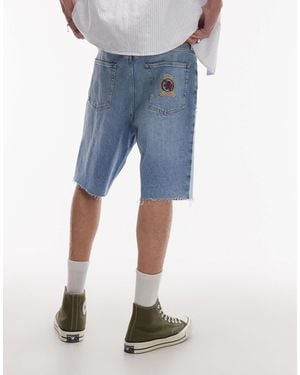 Tommy Hilfiger – isaac – relaxed-fit-jeans-jorts - Blau