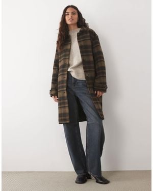 Jdy Longline Coat - Brown
