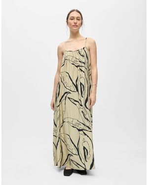 Object Robe longue - eucalyptus - Métallisé