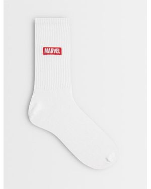 ASOS Sokken Met Marvel-Logo - Wit