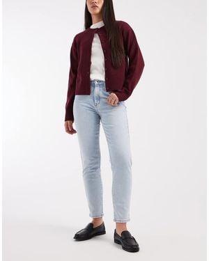 ONLY Emily High Waisted Straight Leg Jeans - Blue