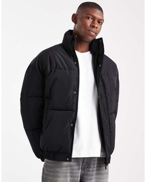 Only & Sons Piumino Oversize Con Polsini Elasticizzati - Blu