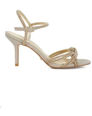 Dune Marvelous Heeled Sandals - Metallic