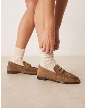ARRANGE Premium Leather Loafer - Natural