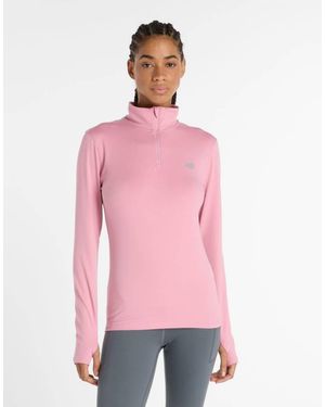 New Balance Sport Essentials Space Dye 1/4 Zip - Pink