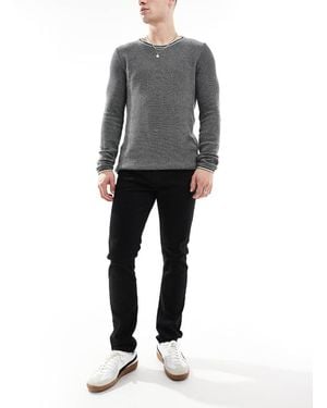 Threadbare Slim Fit Jeans - Grey