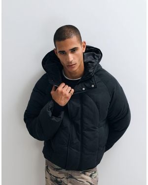 ASOS Oversized Puffer Jacket - Blue