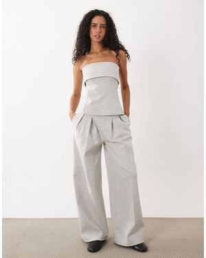 ASOS Jogger-kombiteil im tailoring-stil - Weiß