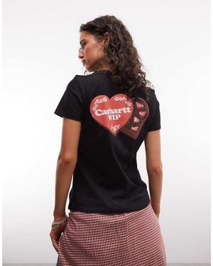 Carhartt Hartt Case Camiseta En - Rojo