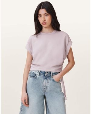 AllSaints Mira Tee - Purple