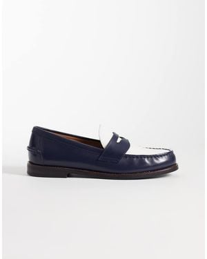 Polo Ralph Lauren Leather Penny Loafers - Blue