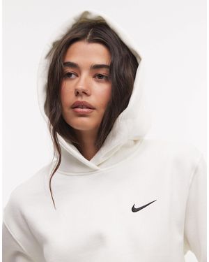 Nike Studio Fleece Hoodie - White