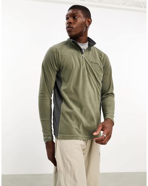 Columbia – klamath ii – fleece-sweatshirt - Grün