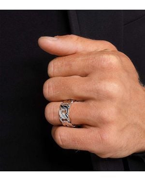 Thomas Sabo Ring Links - Black