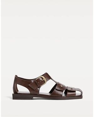 Stradivarius Fisherman With Detail - Brown