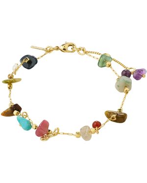 Pilgrim Here - bracelet - doré - Métallisé