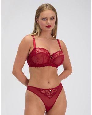 Boux Avenue Georgiana Embroidered Balconette Bra Underwired Lingerie