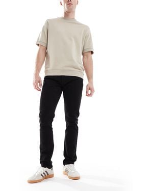 Lee Jeans Luke Slim Tapered Jeans - Black