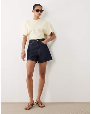 Cotton On High 90S Denim Short - Blue