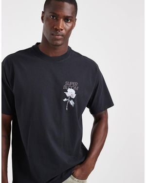 Levi's T-shirt mit grafikprint auf der rückseite - Blau