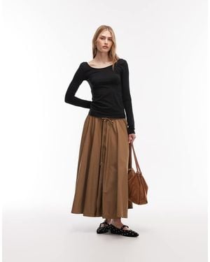 & Other Stories Volumous Maxi Skirt - Green